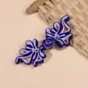 Hebilla de Cheongsam Tejida a Mano con Hilo de Cobre para Salsa Botones Estilo Étnico Dinastía Han Traje Tang Ropa China Hebilla Decorativa