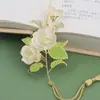 Novo Estilo Chinês Camélia Lótus Lótus Rosa Marcador de Página de Metal Clipe de Livro Literário e Requintado Presentes Pequenos Culturais e Criativos