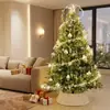 Cadena de cuentas transparentes de Navidad nueva transfronteriza, adornos para árbol de Navidad, guirnalda de cuentas de plástico, decoración del hogar