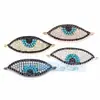 Accesorios DIY Ojo del Diablo Microincrustado de Cobre Puro Ojo Giratorio Conector Pulsera de Cuerda 30mm