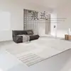 Distribuição de Tapetes para Sala de Estar, Luxo Leve, Veludo de Cristal de Alta Qualidade, Tapete de Cabeceira de Quarto, Tapete de Chão para Mesa de Centro e Sofá, Cobertura Completa de Área Grande