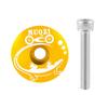Cubierta de manillar de bicicleta MUQZI de aleación de aluminio, 28,6 mm, con tornillos
