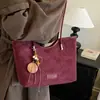 Bolsa grande portátil transfronteiriça para mulheres 2026 novo modelo simples diária moda bolsa tote grande capacidade bolsa de ombro moderna