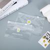Sacos Plásticos Transparentes Ziplock Margarida Fresca Sacos para Acessórios de Cabelo Sacos para Embalagem de Joias Fabricante Atacado em Estoque Selados