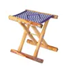 Banqueta Dobrável Portátil Espessa Feita de Madeira de Jujuba Sólida para Uso Doméstico, Cadeira de Exterior, Cadeira de Pesca, Banqueta Dobrável para Adultos