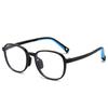 Luz plana de espejo para niños anti luz azul nuevo sin alimentación marco grande marco suave gafas TR90 fabricantes al por mayor espejo cruzado 2290