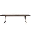 Mesas y sillas de madera maciza para exterior, combinación de patio, jardín, hotel, villa, exterior, ocio al aire libre, muebles de teca anticorrosión