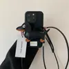Cachorro Dachshund Clipe de Costas Cordão Transversal Simples Ins Couro Japonês e Coreano Adequado para Qualquer Celular Novo Feminino DIY Tendência Venda Quente