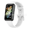 Adecuado para Huawei Band 7, correa de silicona, correa oficial Huawei Band 7, pulsera de repuesto, correa de color sólido