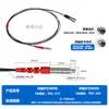 Sensor Óptico de Fibra M4M6 Reflexivo Difuso FRS-310/410610 Passante Cotovelo Ângulo Reto Coaxial Sonda de Fibra Óptica