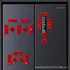 Nuevas Pegatinas Magnéticas para Refrigerador 2025 Pegatinas para Puerta para Fiesta de Inauguración y Mudanza a la Casa Coplas Creativas de Bendición Decoraciones para Hogar Nuevo