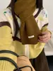 Bufanda australiana 100% lana pura transfronteriza para mujer, cálida para otoño e invierno, color liso, versátil, bufanda tejida para pareja, fabricante