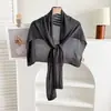 Toalha de Praia de Mistura de Linho Fina Cor Sólida Verão Feminino Roupa Exterior Cardigã de Botão Tamanho Grande Capa Solta para Ar Condicionado