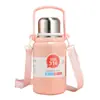 Taza Termo de Acero Inoxidable 316 para Exteriores Taza de Agua para el Hogar Gran Capacidad Botella de Agua Deportiva Taza para Almacenamiento en Frío Taza de Barriga Grande Venta al por Mayor