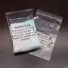 Fábrica de bolsas de plástico Chaoshan envío directo impresión en inglés advertencia transparente bolsa autosellante stock bolsa antipolvo para juguetes de comercio exterior