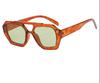 Gafas de Sol Grises Carey, Protección Solar, Protección UV, Para Conducir, Gafas de Sol de Moda, Visores Solares Doble Puente Europeos y Americanos de Gama Alta