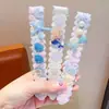 Estilo Coreano Adesivos de Franja Cartoon Doces Adesivos Fofos de Cabelo Solto Femininos Adesivos Mágicos Versáteis Laterais Acessórios de Cabelo de Alta Qualidade Headwear