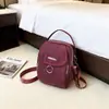 Moda de Primavera Color Block Tendencia Elegante para Mujer 2026 Nylon Simple Bolso de Mano Deportivo Cruzado al Hombro Teléfono Pequeño Bolso Cruzado