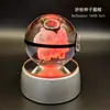 Adorno de Bola de Cristal de Elfo de Bolsillo 3D Pichu Bulbasaur Periférico de Pokemon Regalo de Cumpleaños