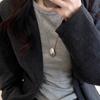 Bolso de Silla Collar Largo Accesorios Otoño e Invierno Colgante Estilo Coreano Ins Accesorio Simple Versátil Nueva Cadena para Suéter para Mujer