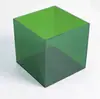 Caja Transparente de Acrílico de Colores Caja de Exhibición Cubierta de Vidrio contra el Polvo Caja de Almacenamiento para Figuras de Juguete Caja de Zapatos Portalápices