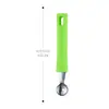 Descorazonador de Acero Inoxidable Mango de Plástico Gadget Práctico de Cocina Descorazonador de Tallos de Fresa Tomate Verdura Fruta