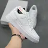 Zapatillas Deportivas Putian Puras Originales Af1 Air Force 1 de Caña Baja, Zapatos Blancos Clásicos Versátiles Resistentes al Desgaste Oficiales de Nike, Modelo Unisex L