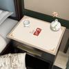 Nueva funda de tela para mesita de noche estilo chino Mantel de mesa estilo nacional impermeable a prueba de aceite Mantel de mesa para el hogar Mantel de armario Mantel protector cuadrado para mesa