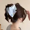 Combinaciones de Colores de Moda~ Pinzas para el Cabello Elegantes y Versátiles en Tonos Grises para Mujer, Pinzas de Tiburón de Estilo de Alta Gama para la Parte Posterior de la Cabeza