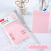 Adesivos Post-it Transparentes Foscos Adesivos de Perspectiva Adesivos Criativos N Adesivos de Estudante Bloco de Notas Colorido Perolado