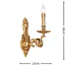 Luminária de parede retrô estilo europeu toda em cobre Lâmpada frontal para espelho de corredor de vila Iluminação decorativa para parede de fundo de sala de estar, sala de jantar, quarto Lâmpadas