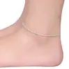 Versión coreana de coreano simple temperamento retro doble ola de agua sexy Mori estudiante tobillera femenina verano regalo joyería al por mayor