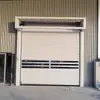 Taller de Fábrica Puerta Rápida Dura Turbo Sensor Automático Puerta Elevable Aleación de Aluminio Rodillo Espiral Puerta Enrollable Antirrobo