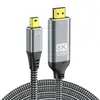 Cable de Conversión de Alta Definición Minidp a HDMI 8K/60Hz4K/240Hzdp Interfaz Thunderbolt Computadora Conectada a Proyector