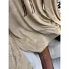 Recomendação PrincipalCamisa Oversized de Manga Longa Yuran 26 Estilo Novo de Início de Primavera Amiga da Pele Tencel Lã Pintada à Mão com Estampa de Galgo