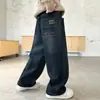 Roupas Infantis Calças de Outono para Meninos Estilo Primavera e Outono 2026 Novo Modelo para Crianças Maiores Calças Longas de Outono Jeans Modernos para Meninos