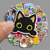 Pegatinas de cuenta de mano lindas transfronterizas ins cosas raras 50 equipaje funda de teléfono móvil computadora pegatinas de decoración impermeables