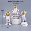 Plástico Genuino Nórdico Interstellar Astronauta Transfronterizo Luna Astronauta Adornos Decorativos de Escritorio Muñeco para Coche