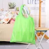 Funda para teléfono de poliéster de color liso en stock, bolsa de compras plegable para supermercado, bolsa portátil y plegable ecológica, regalo promocional