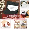 Sobres Engomados Vintage de Papel Kraft/Blanco y Negro para Tarjetas de Felicitación, Postales, Bolsas de Papel de Almacenamiento, Material de Papel Adecuado para Enviar por Correo