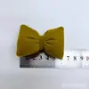 Estilo Coreano Veludo Camada Dupla Laço Acessórios para Cabelo Roupas de Bebê Acessórios para Roupas DIY Roupas Infantis Sapatos e Meias Materiais para Pendurar em Bolsas