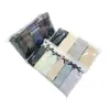 Bolsas con cierre para empaque de ropa interior para hombre, 5 piezas Bolsas de plástico autosellables para ropa interior para mujer, 4-6 piezas Bolsas selladas de cintura media-baja