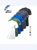 Camiseta Deportiva de Manga Corta para Hombre Multipièce Talla Europea Transpirable de Secado Rápido para Correr Azul Fútbol Entrenamiento Fitness Ropa Casual