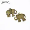 YuenZ accesorios de joyería de elefante de metal aleación diy material para joyería hecha a mano 25 * 21 mm D9291