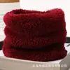 Bufanda de Cachemira Gruesa y Cálida de Invierno Nueva, Protector de Cuello Suave, Cubierta de Cuello de Color Puro, Bufanda Suave de Felpa Amigable con la Piel