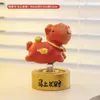 Estatueta de Cavalo Pequeno de Resina Balançando Desenho Animado Criativo Alívio de Estresse Decoração de Mesa Enfeite de Carro Presente Venda por Atacado em Estoque