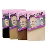 Peruca Rede de Cabelo Respirável Fixador de Cabelo Peruca de Cabelo Rede Elástica Invisível Touca para Peruca Cor de Pele Preta Rede de Cabelo Cor de Café