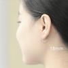 Aretes de Aro de Plata S925 para Mujer, Borla Vintage, Moda Única, Aretes Simples, Clips para Oreja, Exquisito Brillo Geométrico