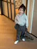 Pantalones para Niñas 2026 Nuevo Estilo Otoñal Pantalones Casuales de Moda con Piernas Acampanadas para Niñas y Niños Pequeños, Pantalones de Campana Versátiles para Niños para Otoño