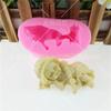 Molde de Silicona para Bebé Durmiendo DIY Herramienta para Doblar Caramelo Molde para Pastel